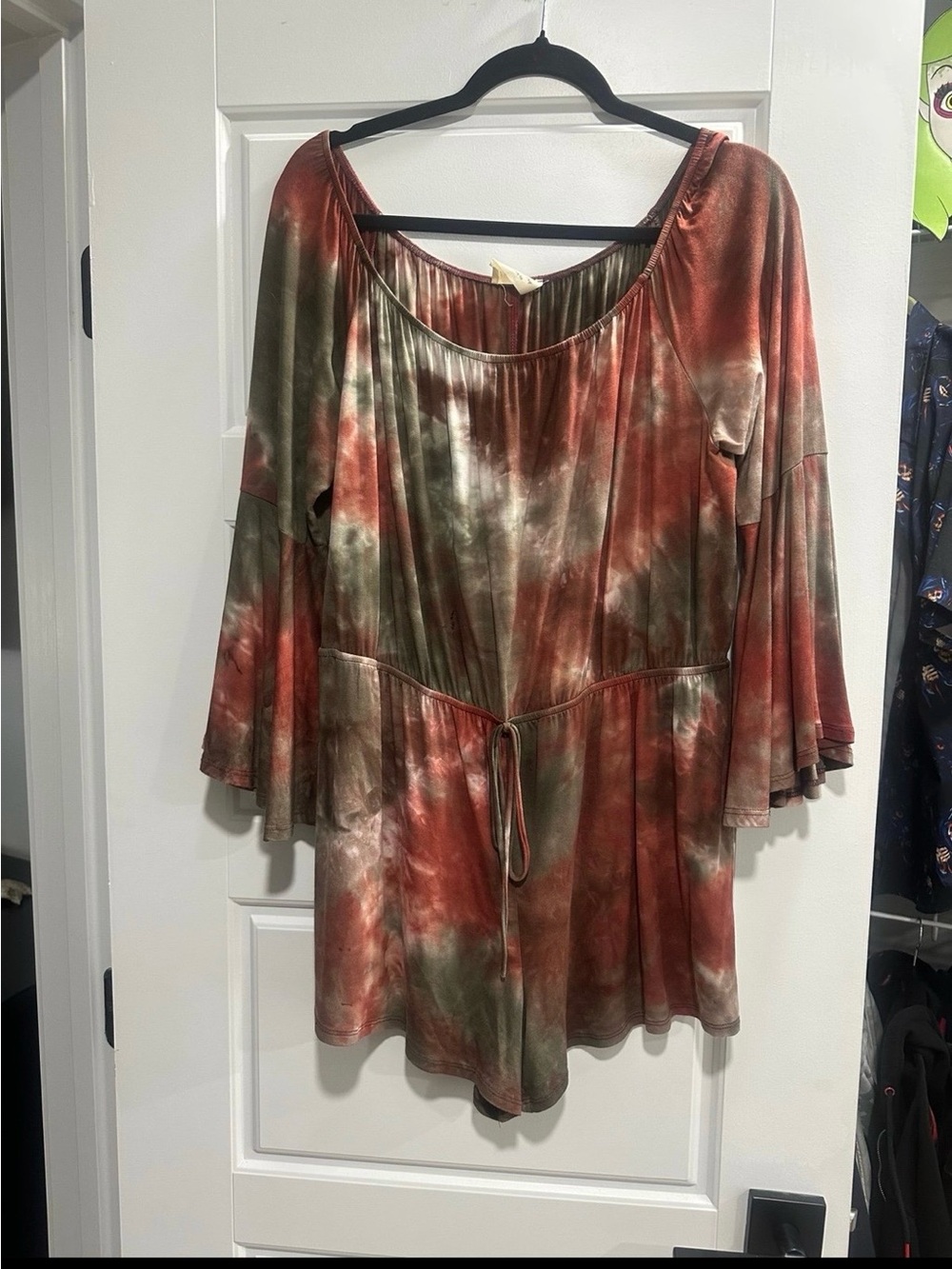 143 Scory by Line Up Tie Dye Romper